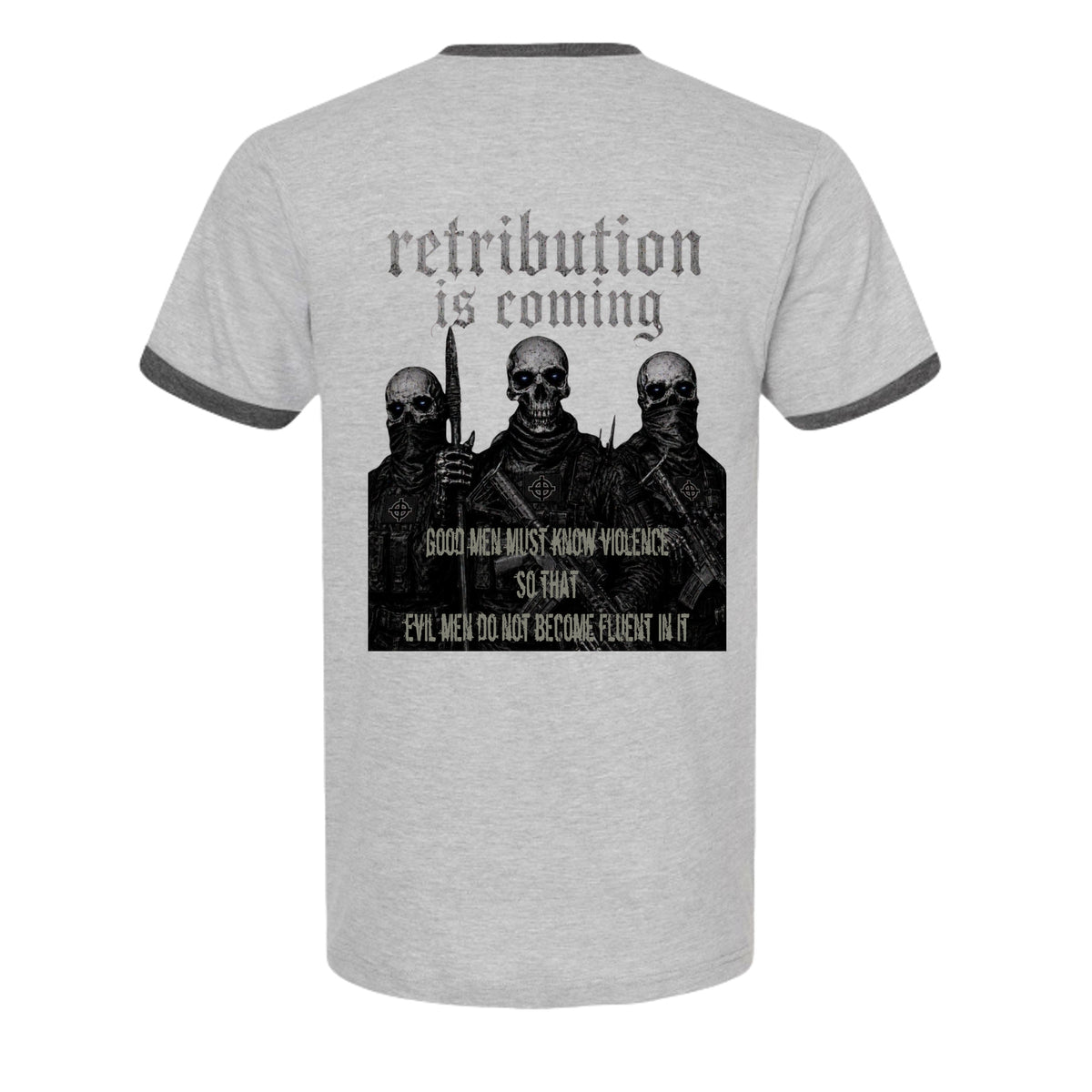 Heather Grey/ Heather Charcoal - 246 - BACK