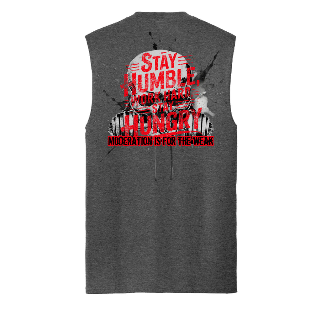 Dark Heather Grey - PC54SL - BACK