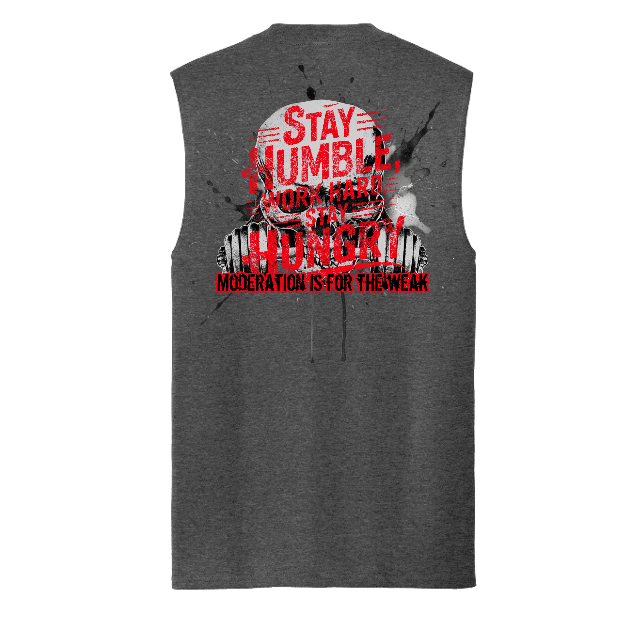 Dark Heather Grey - PC54SL - BACK