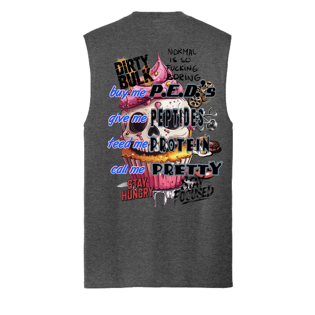 Dark Heather Grey - PC54SL - BACK