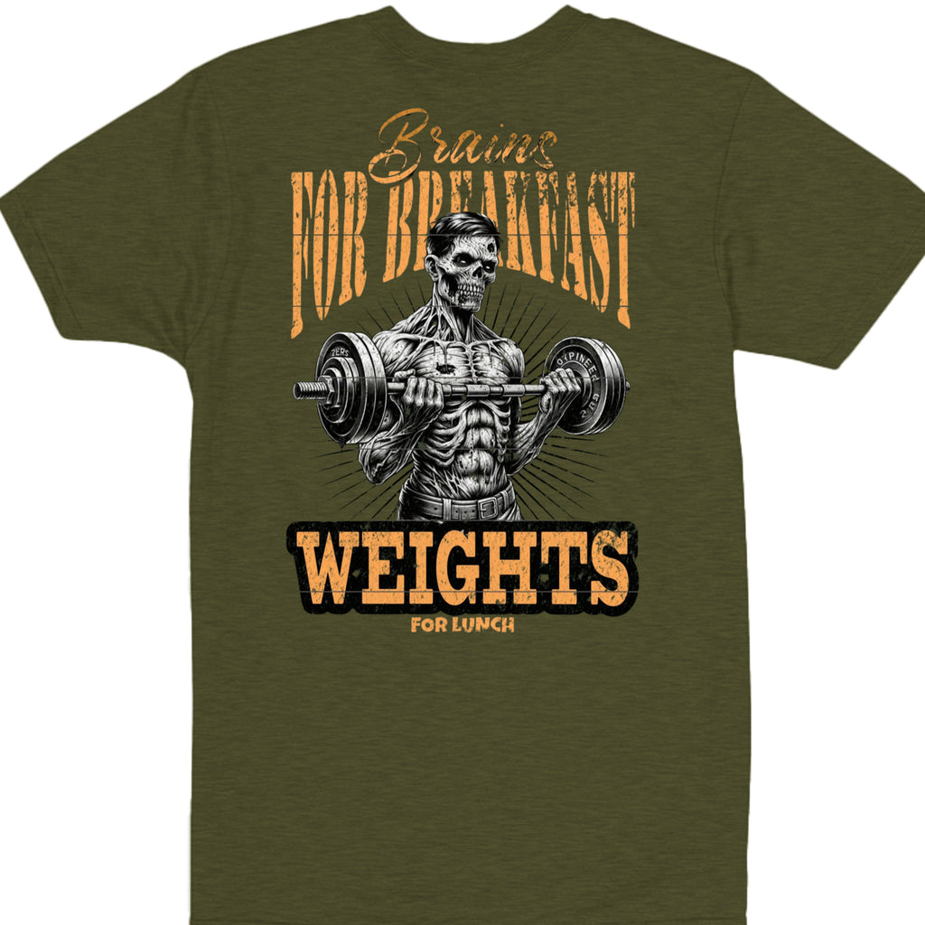 Military Green Heather - 4980 - BACK