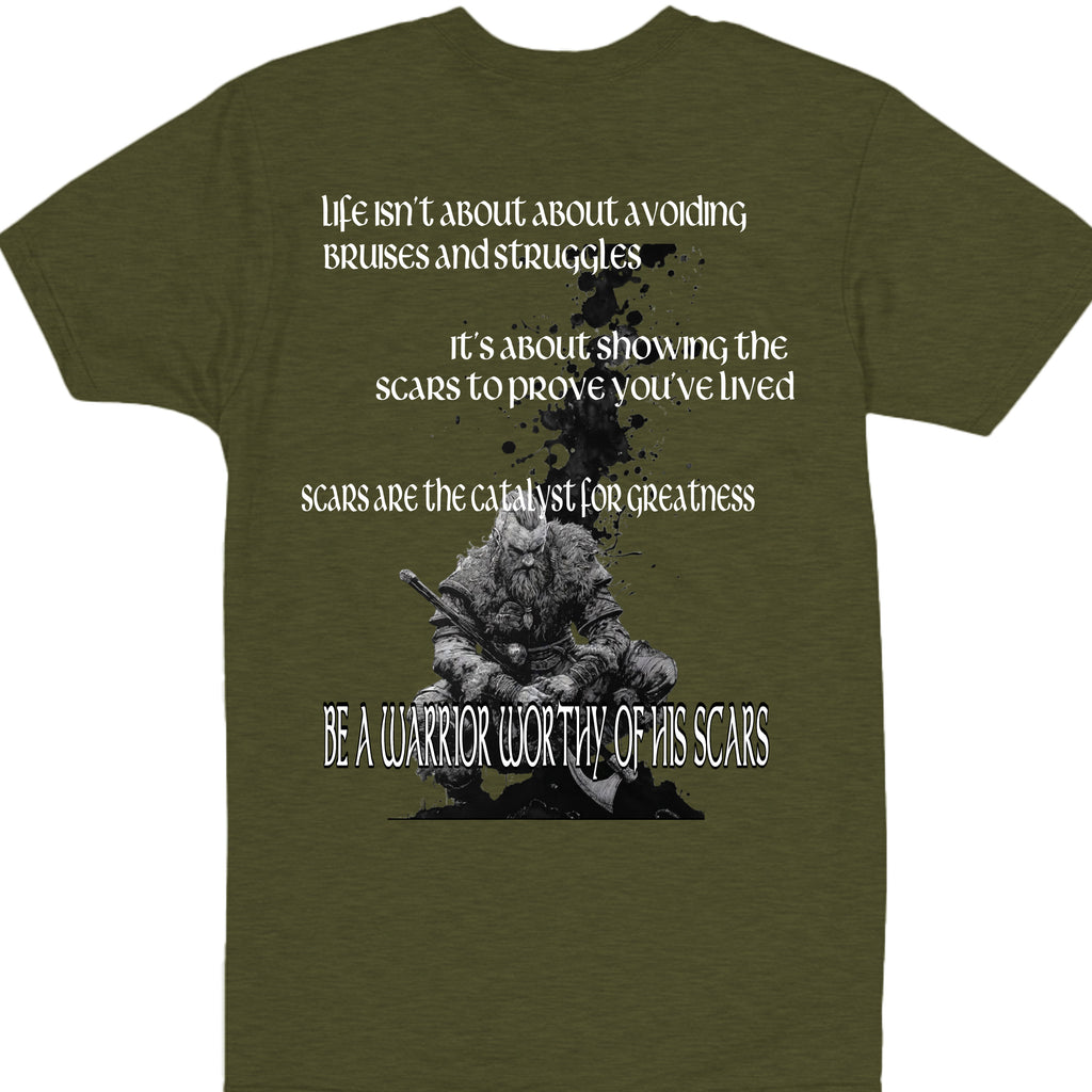 Military Green Heather - 4980 - BACK