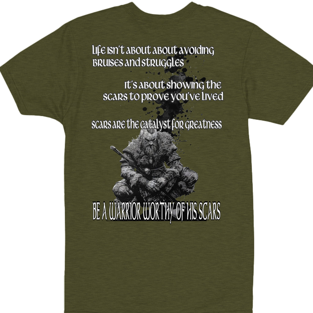 Military Green Heather - 4980 - BACK