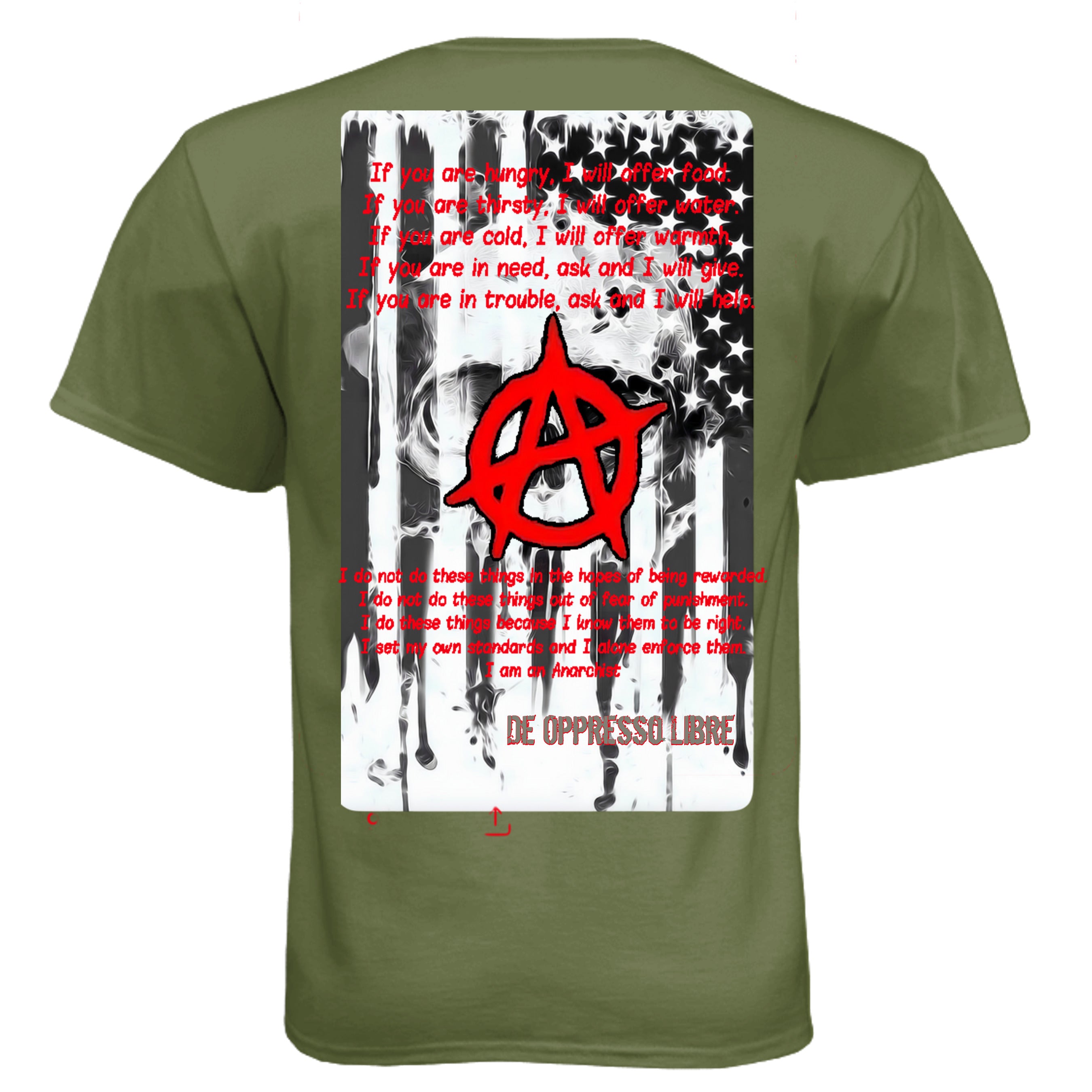 Military Green - N6210 - BACK