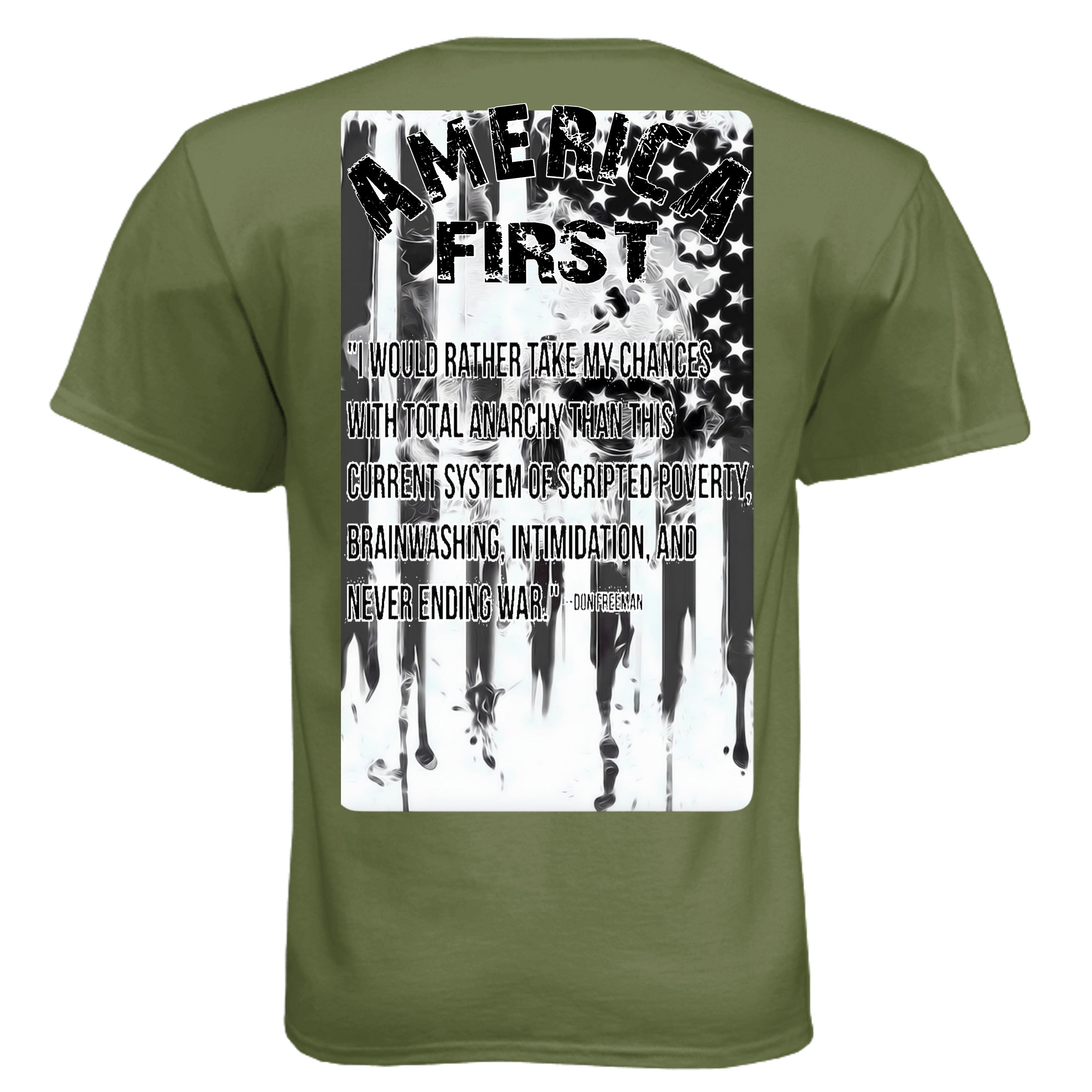 Military Green - N6210 - BACK