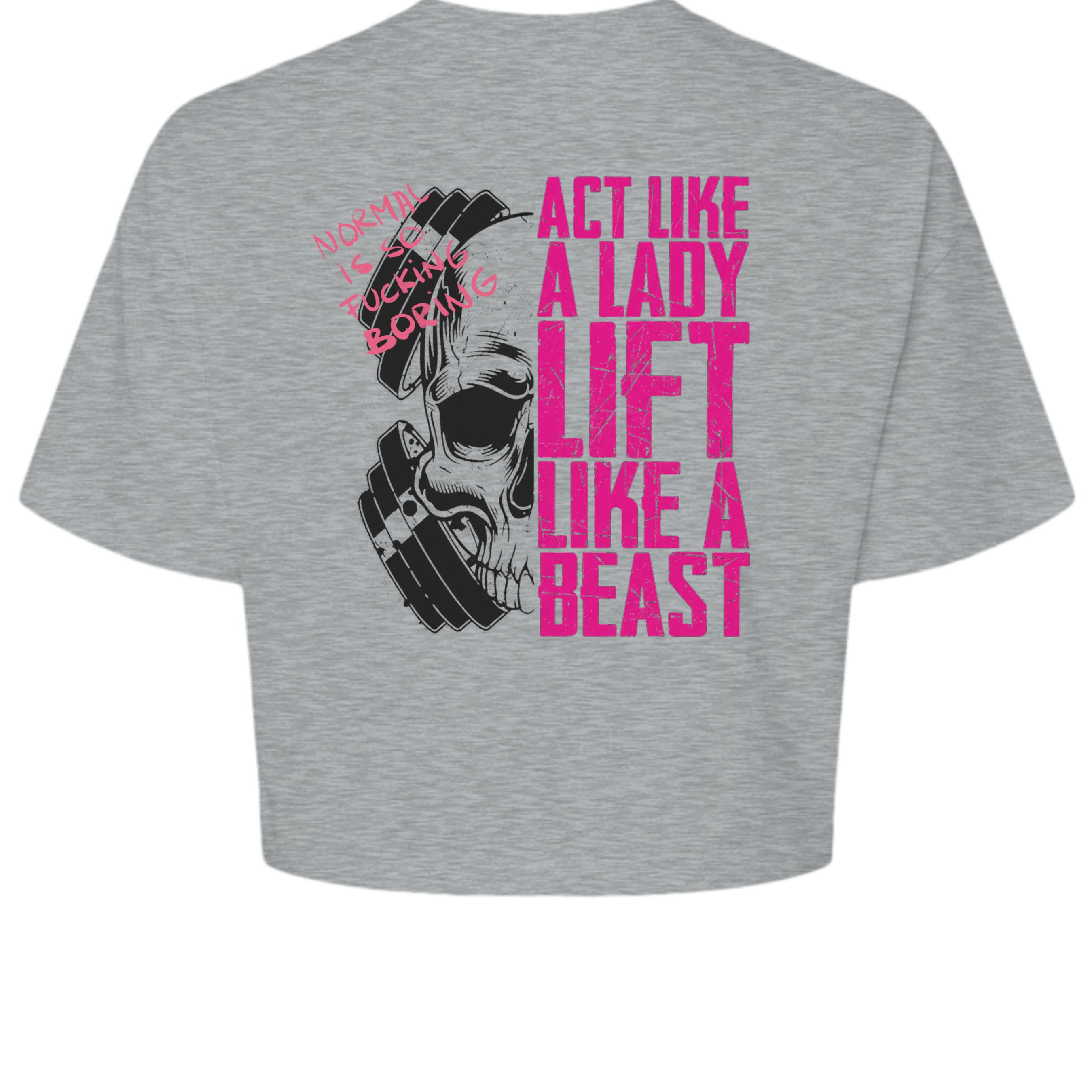 Athletic Heather - 6482 - BACK