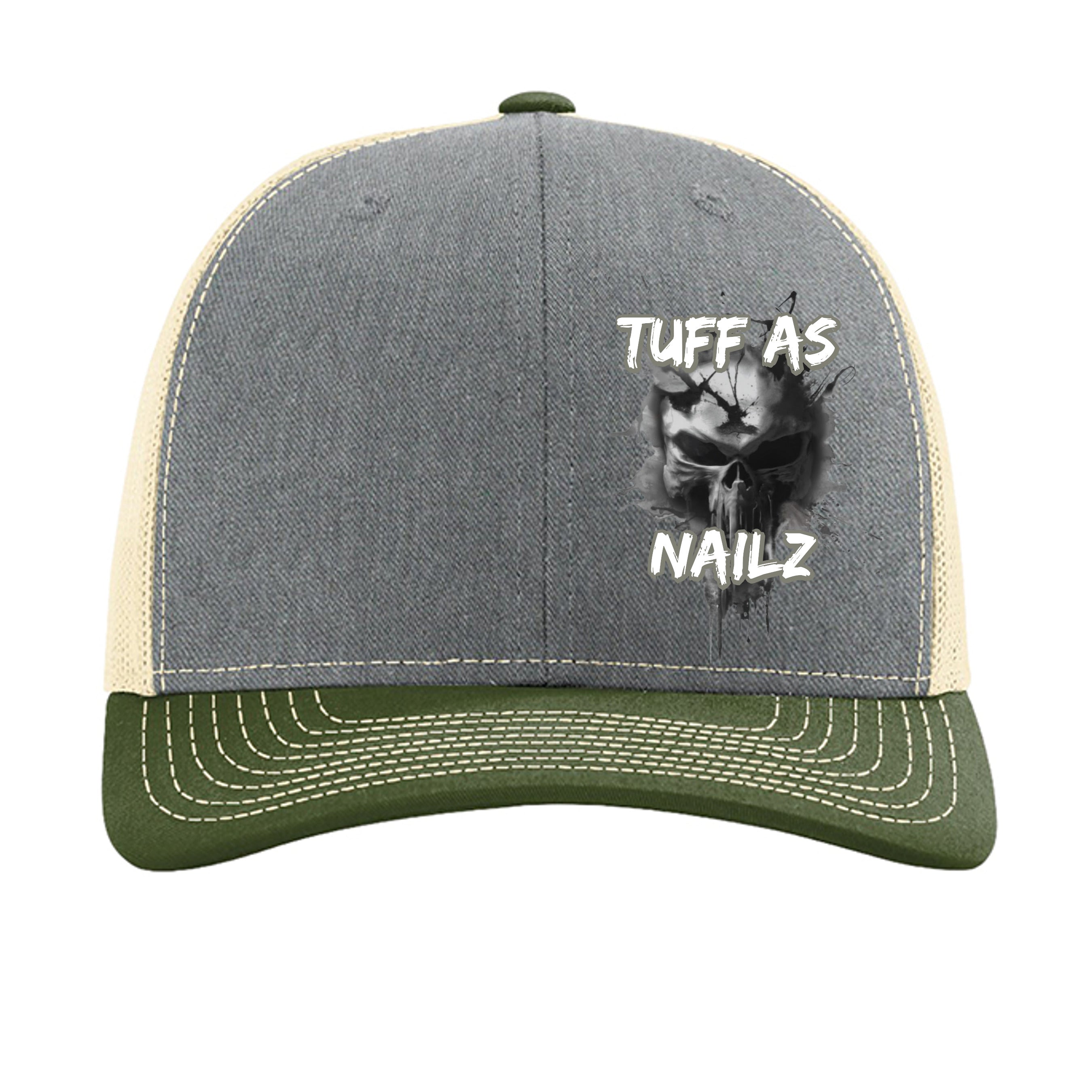 Heather Grey/ Birch/ Army Olive - 112 - FRONT
