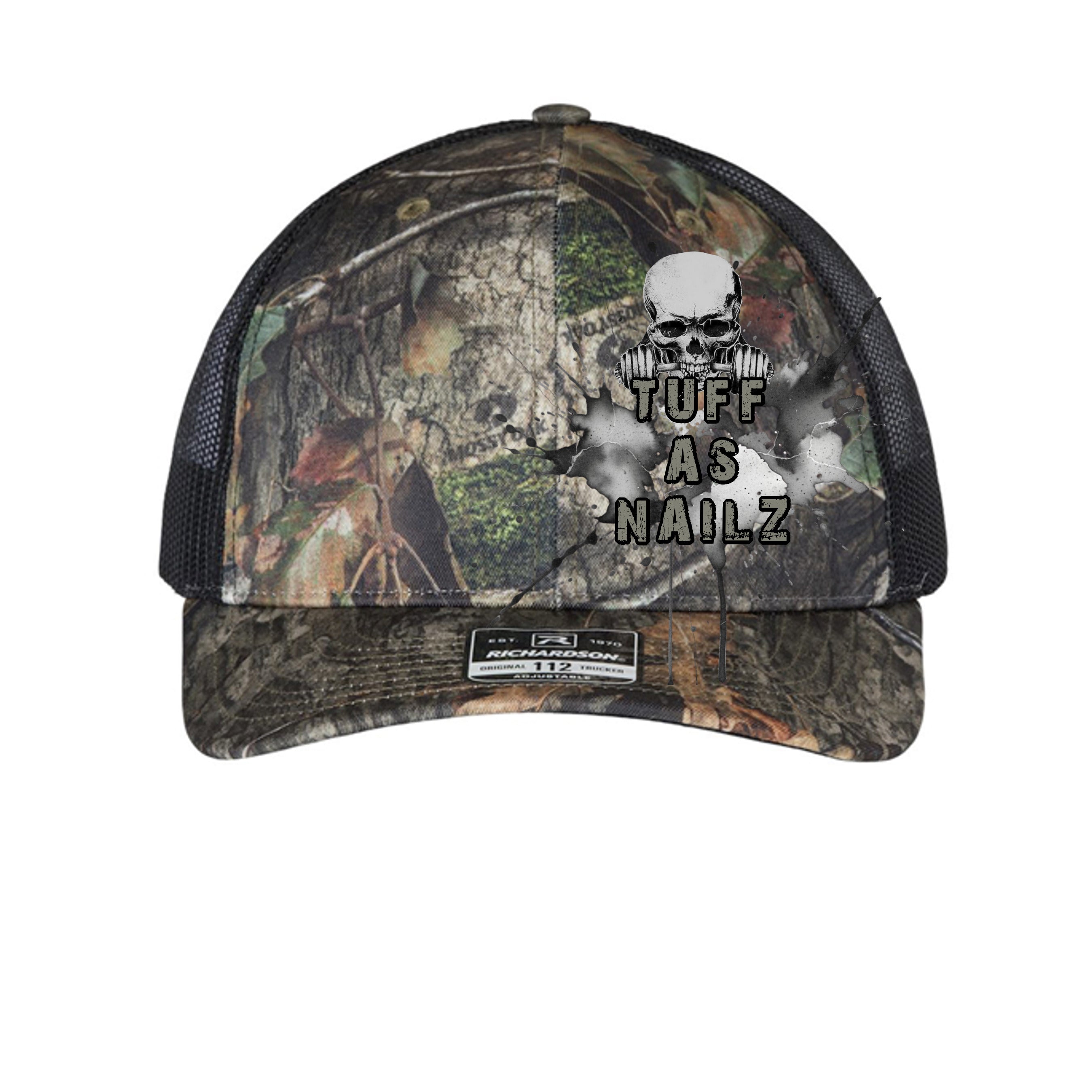 Mossy Oak Country DNA/ Black - 112P - FRONT