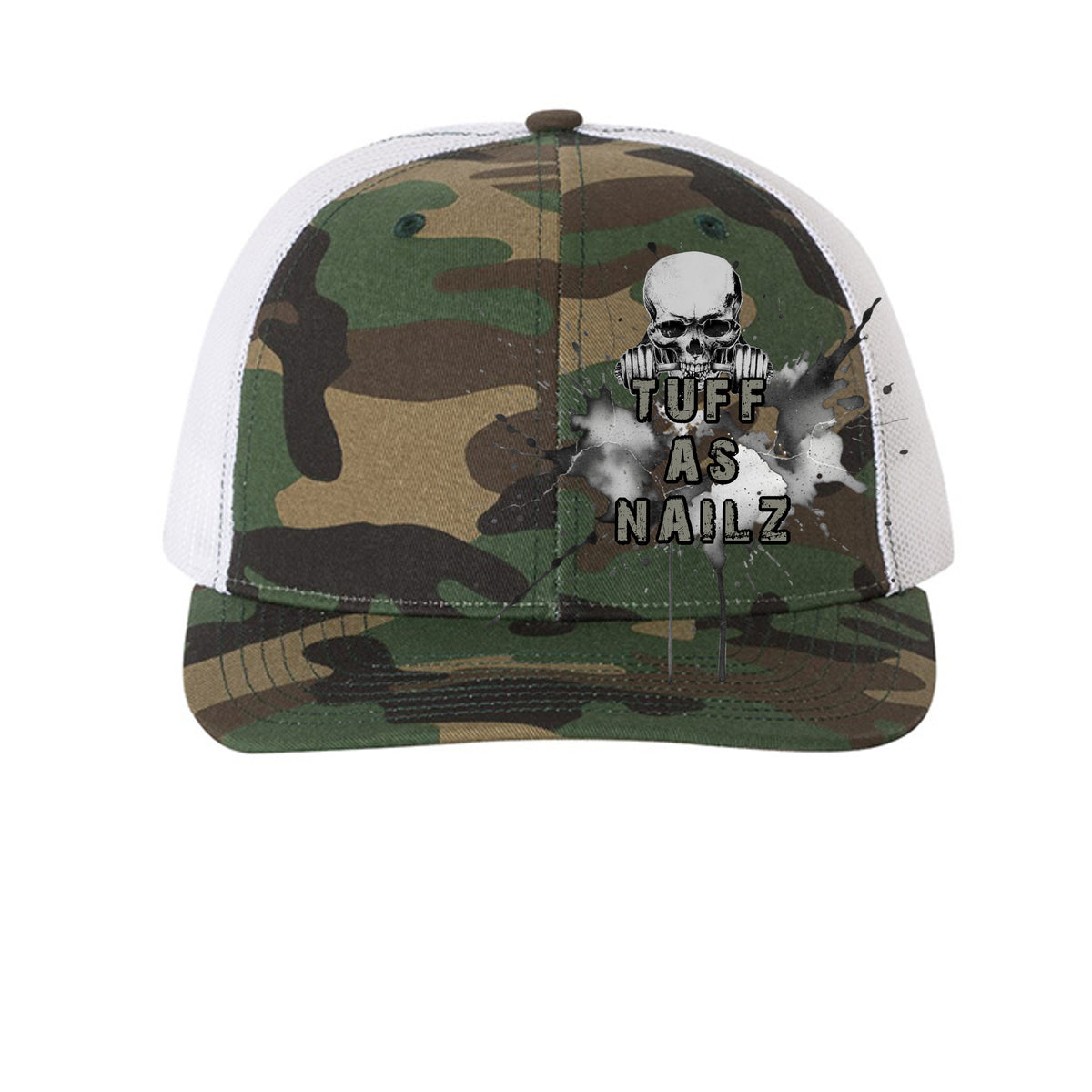 Army Camo/ White - 112P - FRONT