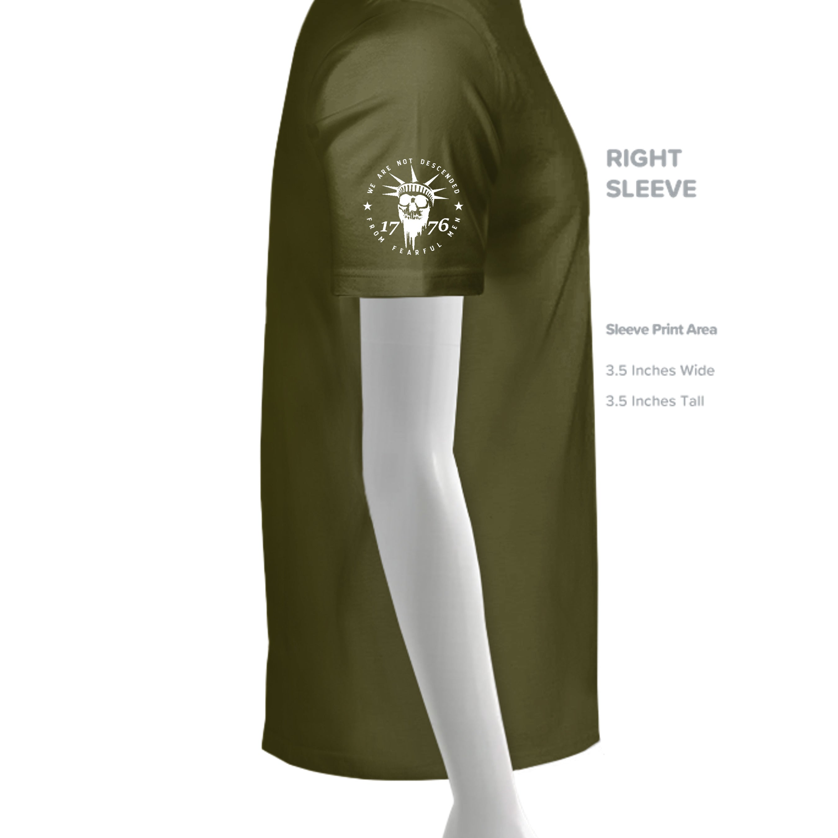 FATIGUE GREEN - 4980 - SLEEVE_RIGHT