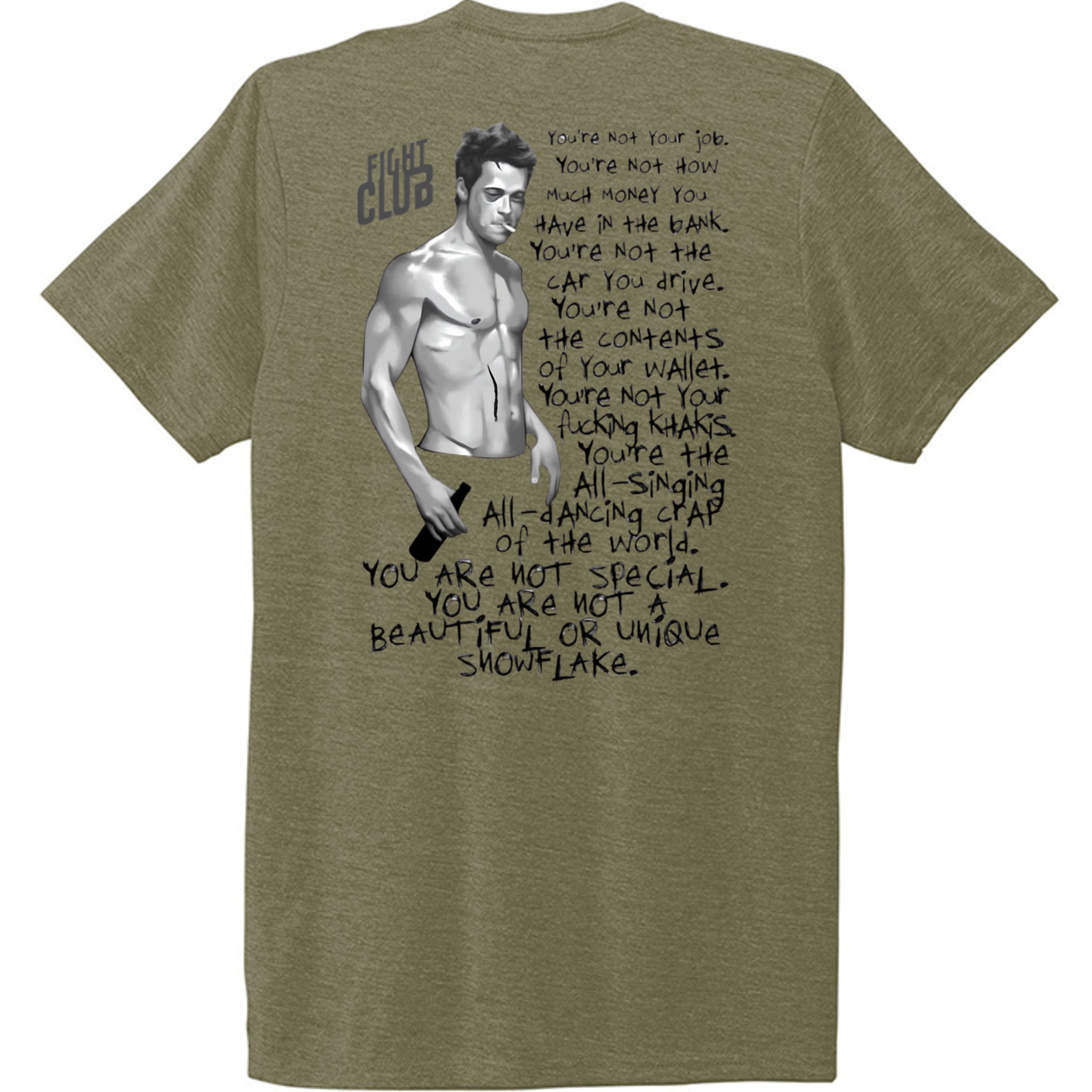 Olive You Green - AL2004 - BACK
