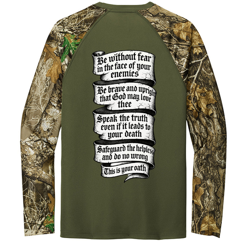 Olive Drab Green/ Realtree Edge - RU151LS - BACK