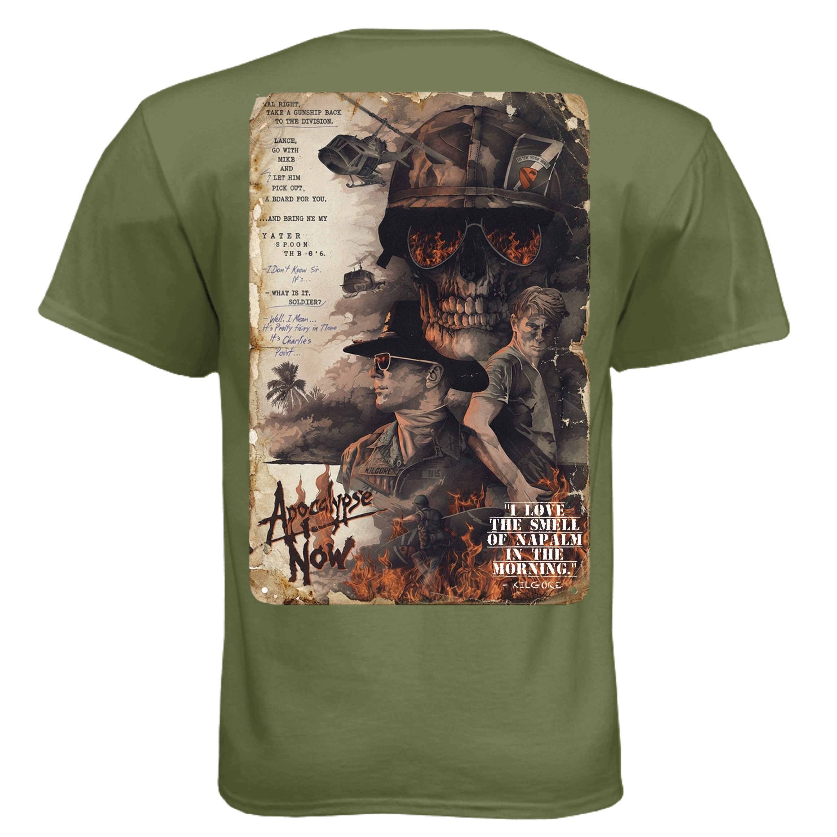 Military Green - N6210 - BACK